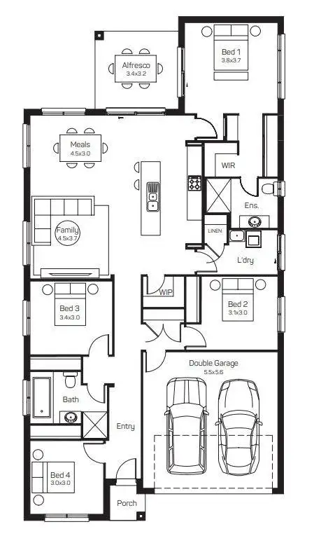 Floorplan of Homely house listing, Address available on request