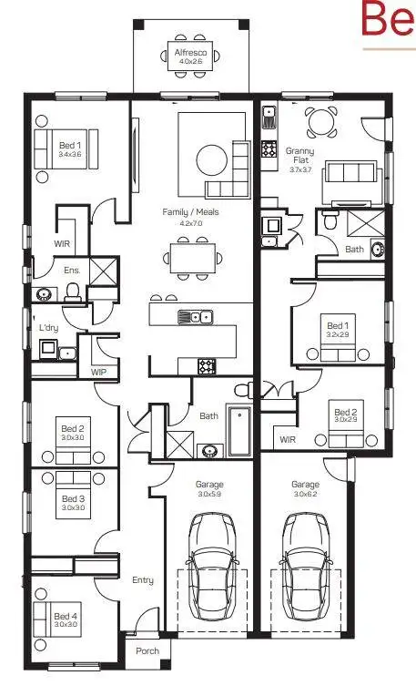 Floorplan of Homely house listing, Address available on request