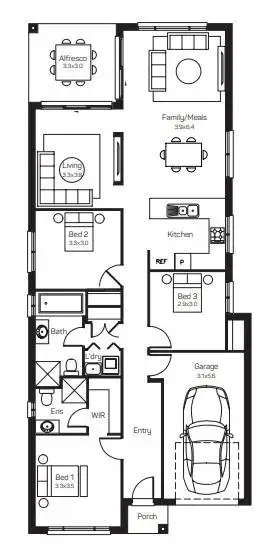 Floorplan of Homely house listing, Address available on request