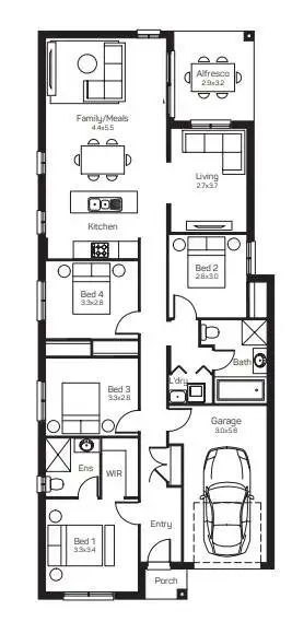 Floorplan of Homely house listing, Address available on request