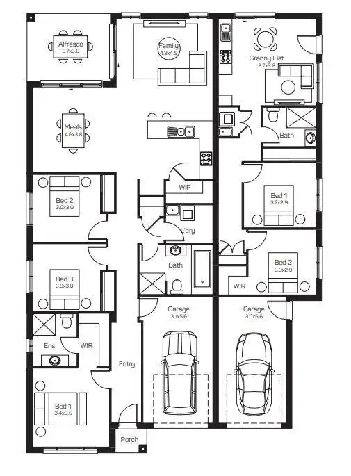 Floorplan of Homely house listing, Address available on request