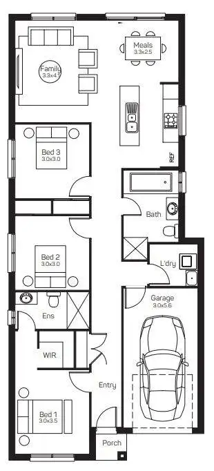 Floorplan of Homely house listing, Address available on request