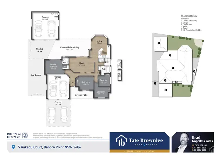 Floorplan of Homely house listing, 5 Kakadu Court, Banora Point NSW 2486