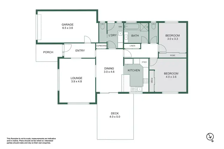 Floorplan of Homely villa listing, 2/70 Tamar Drive, Tatton NSW 2650