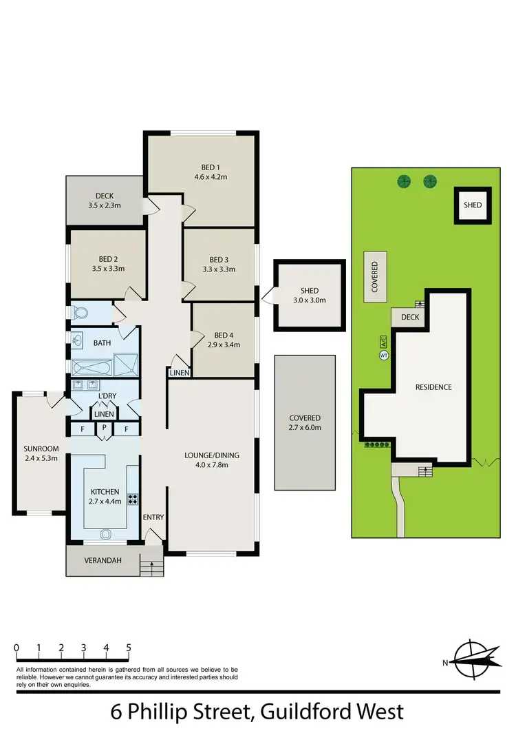 Floorplan of Homely house listing, 6 Phillip Street, Guildford NSW 2161