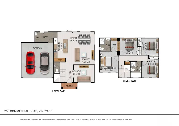 Floorplan of Homely house listing, 256 Commercial Road, Vineyard NSW 2765
