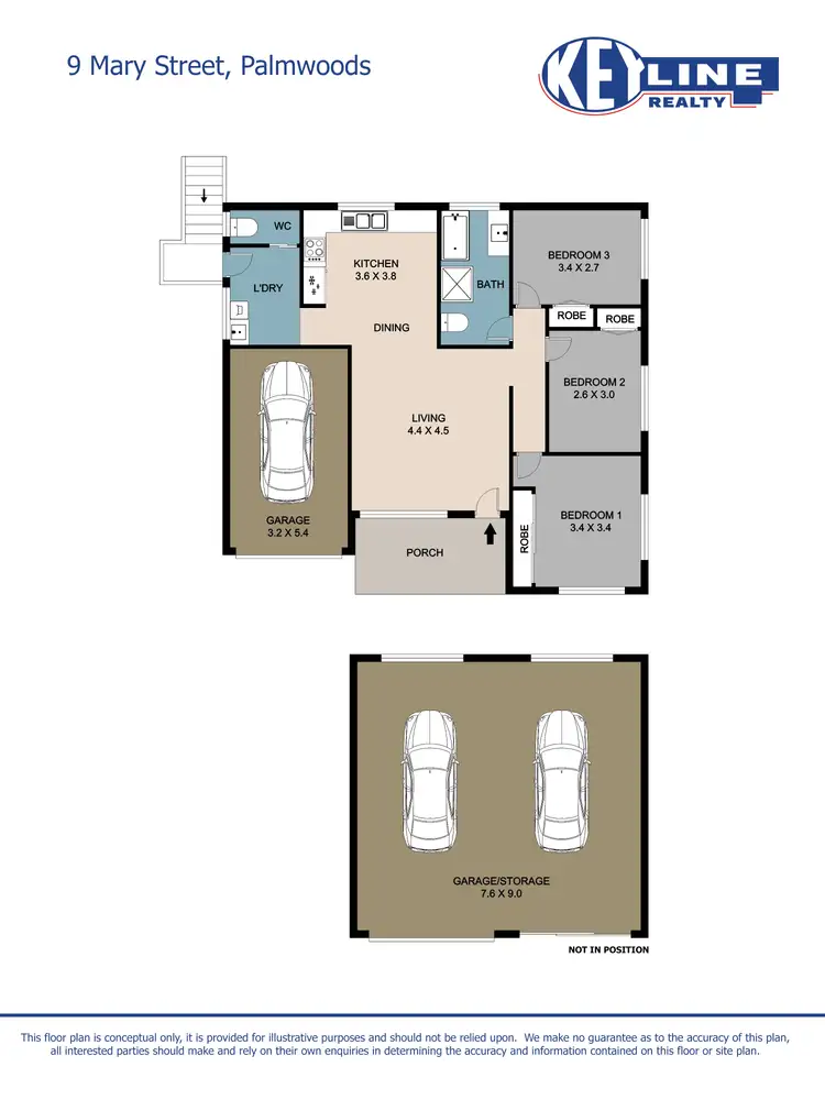 Floorplan of Homely house listing, 9 Mary Street, Palmwoods QLD 4555