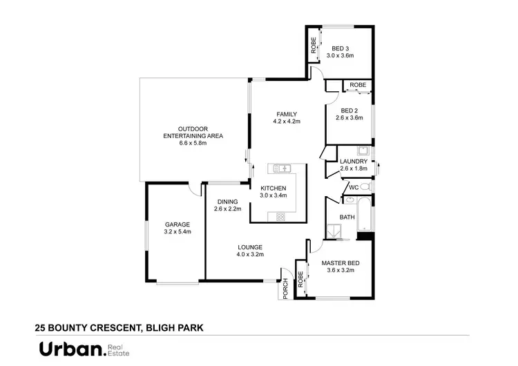 Floorplan of Homely house listing, 25 Bounty Crescent, Bligh Park NSW 2756