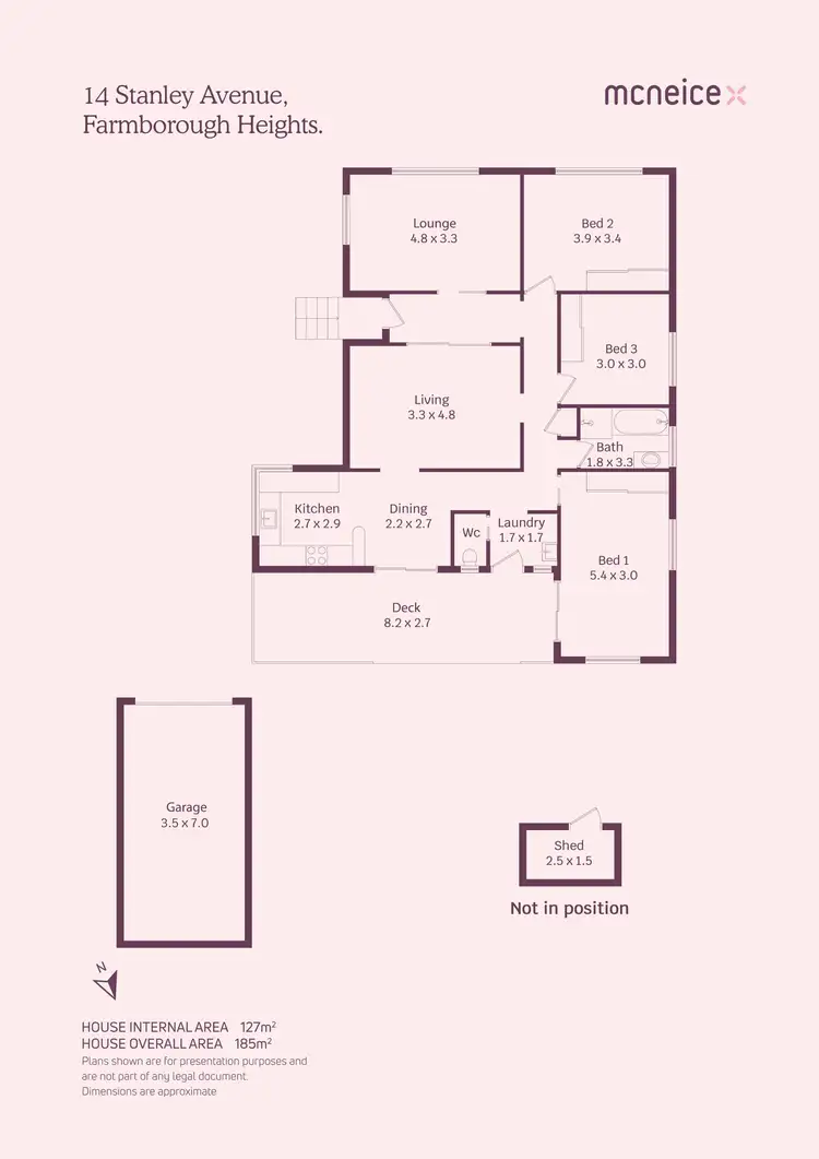 Floorplan of Homely house listing, 14 Stanley Avenue, Farmborough Heights NSW 2526