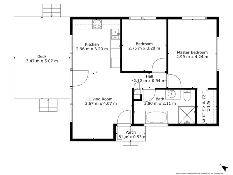 Floorplan of Homely house listing, 13 Edward Street, Healesville VIC 3777