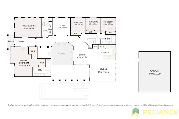 Floorplan of Homely house listing, 2 Webster Street, Darley VIC 3340