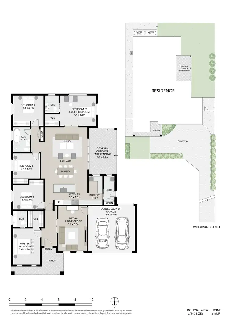 Floorplan of Homely house listing, 17A Willarong Road, Mount Colah NSW 2079