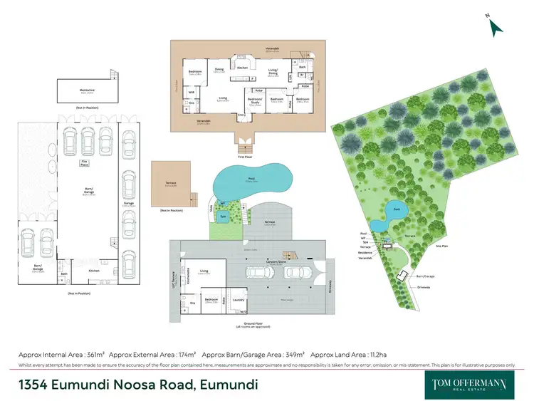 Floorplan of Homely house listing, 1354 Eumundi Noosa Road, Eumundi QLD 4562