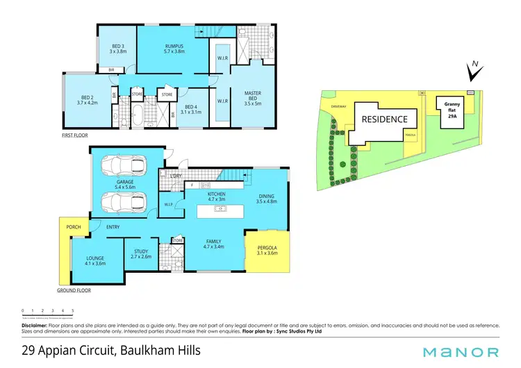 Floorplan of Homely house listing, 29 Appian Circuit, Baulkham Hills NSW 2153