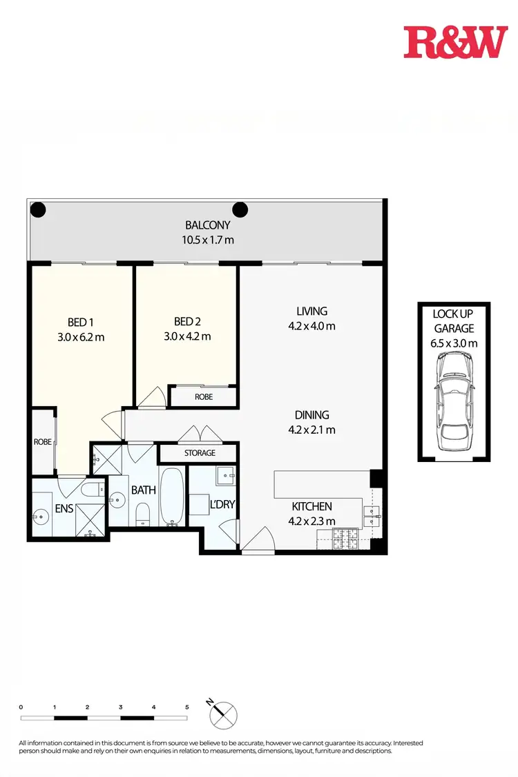Floorplan of Homely apartment listing, 121/15 Herbert Street, Naremburn NSW 2065