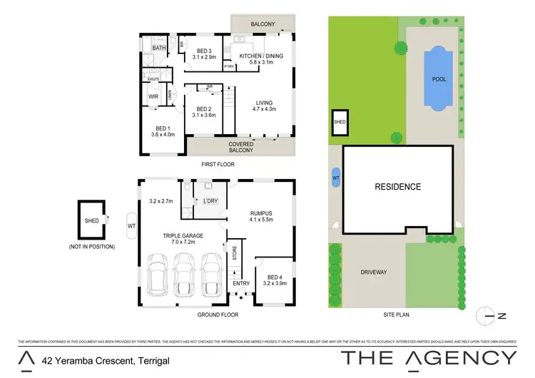 Floorplan of Homely house listing, 42 Yeramba Crescent, Terrigal NSW 2260