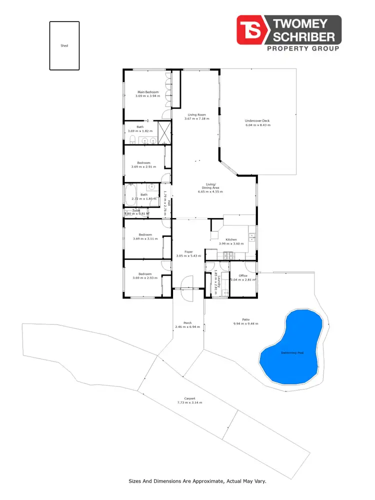 Floorplan of Homely house listing, 24 Isaac Smith Close, Kewarra Beach QLD 4879