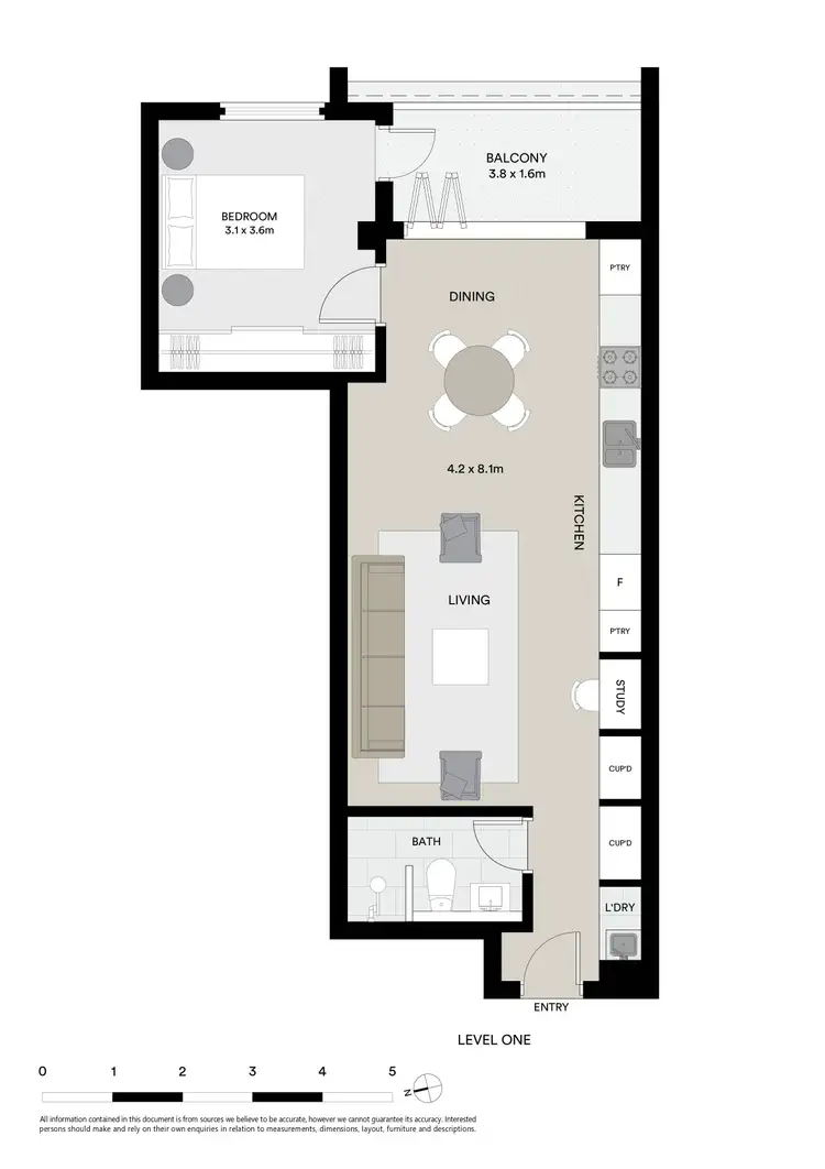 Floorplan of Homely apartment listing, 13/8 Jaques Avenue, Bondi Beach NSW 2026