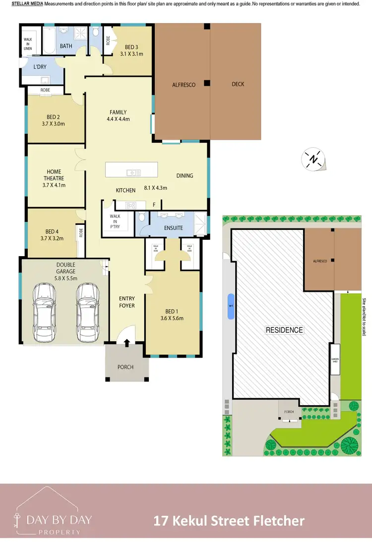 Floorplan of Homely house listing, 17 Kekul Street, Fletcher NSW 2287