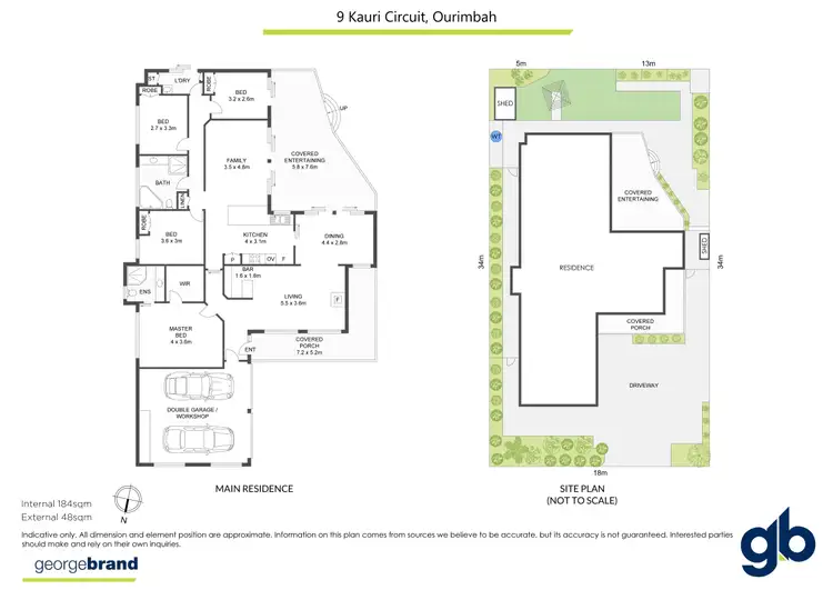 Floorplan of Homely house listing, 9 Kauri Court, Ourimbah NSW 2258