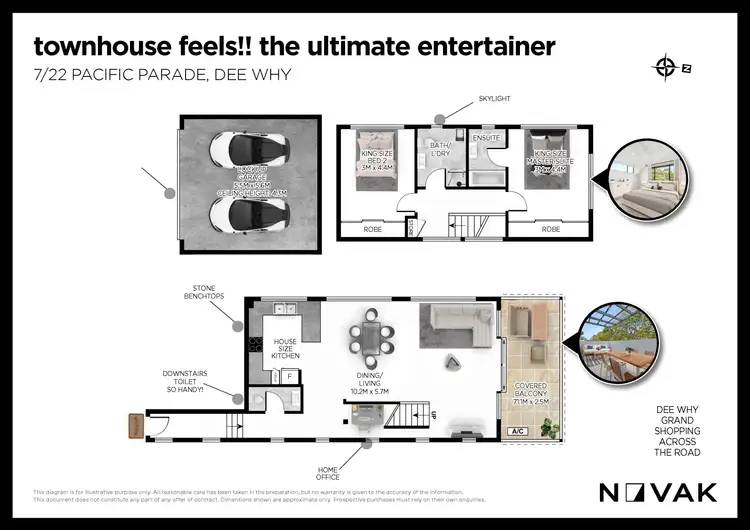 Floorplan of Homely apartment listing, 7/22 Pacific Parade, Dee Why NSW 2099