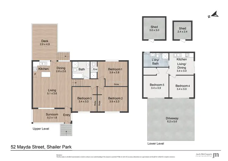 Floorplan of Homely house listing, 52 Mayda Street, Shailer Park QLD 4128