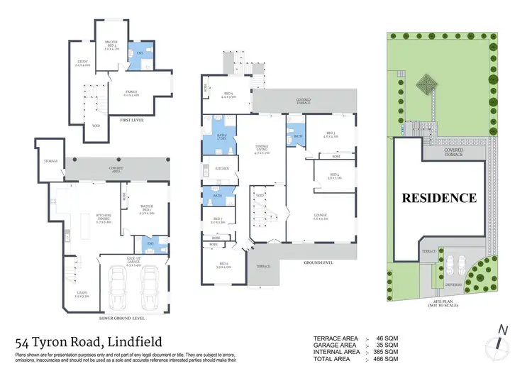 Floorplan of Homely house listing, 54 Tryon Road, Lindfield NSW 2070