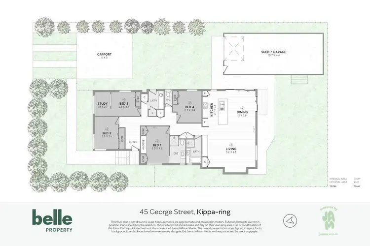 Floorplan of Homely house listing, 45 George Street, Kippa-ring QLD 4021