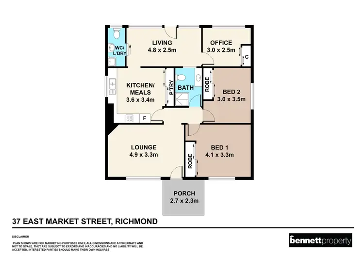 Floorplan of Homely house listing, 37 East Market Street, Richmond NSW 2753