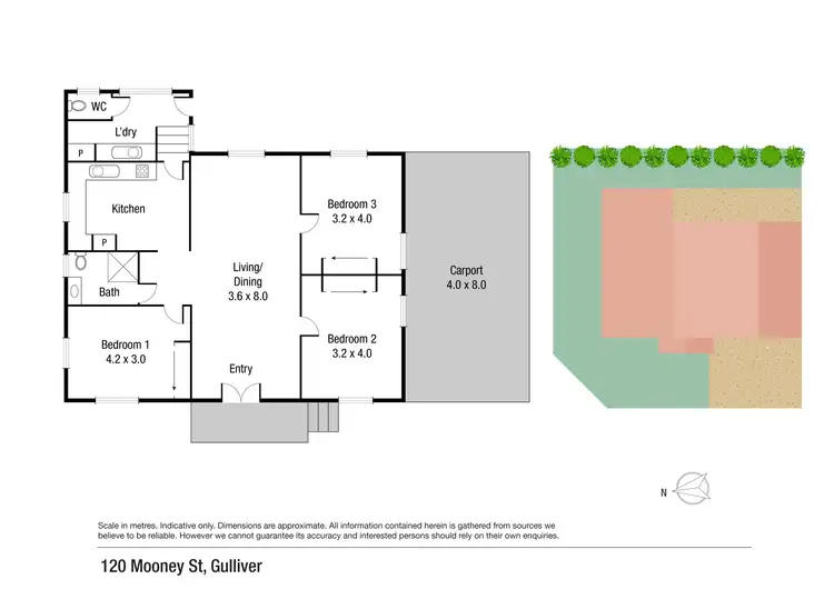 Floorplan of Homely house listing, 120 Mooney Street, Gulliver QLD 4812