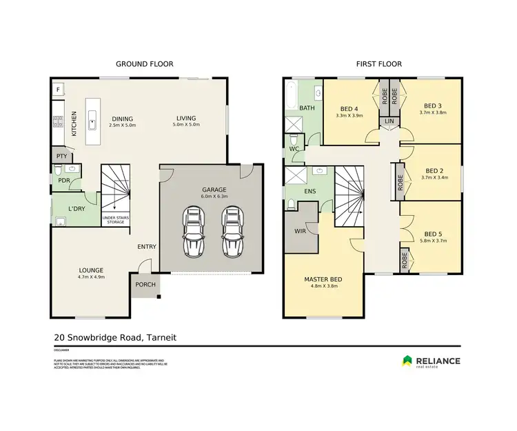 Floorplan of Homely house listing, 20 Snowbridge Road, Tarneit VIC 3029