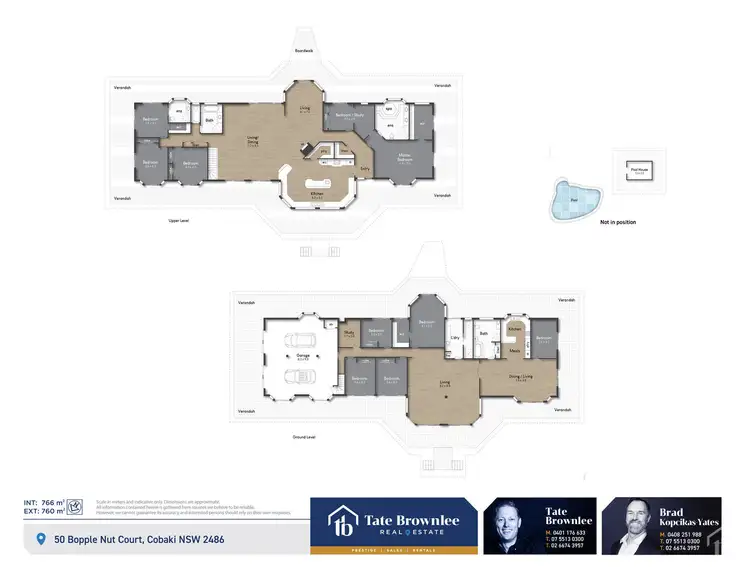 Floorplan of Homely house listing, 50 Bopple Nut Court, Cobaki NSW 2486