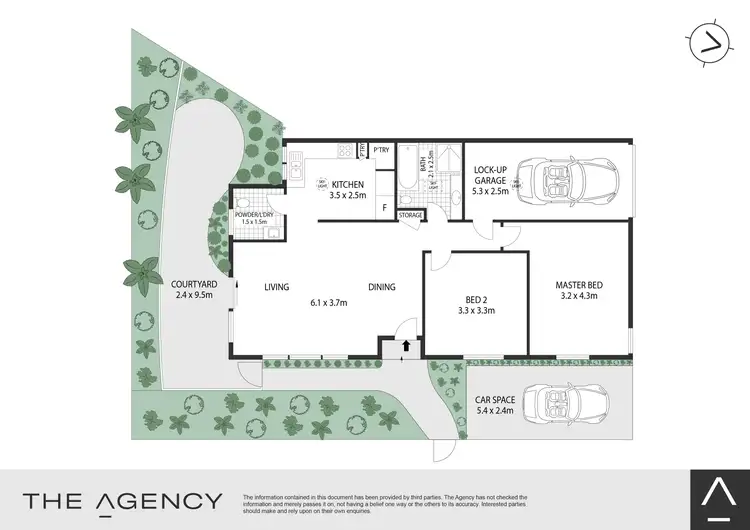Floorplan of Homely villa listing, 1/39 Cross Street, Strathfield NSW 2135