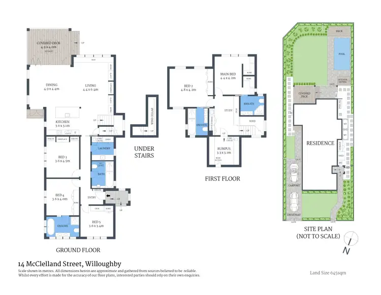 Floorplan of Homely house listing, 14 McClelland Street, Willoughby NSW 2068