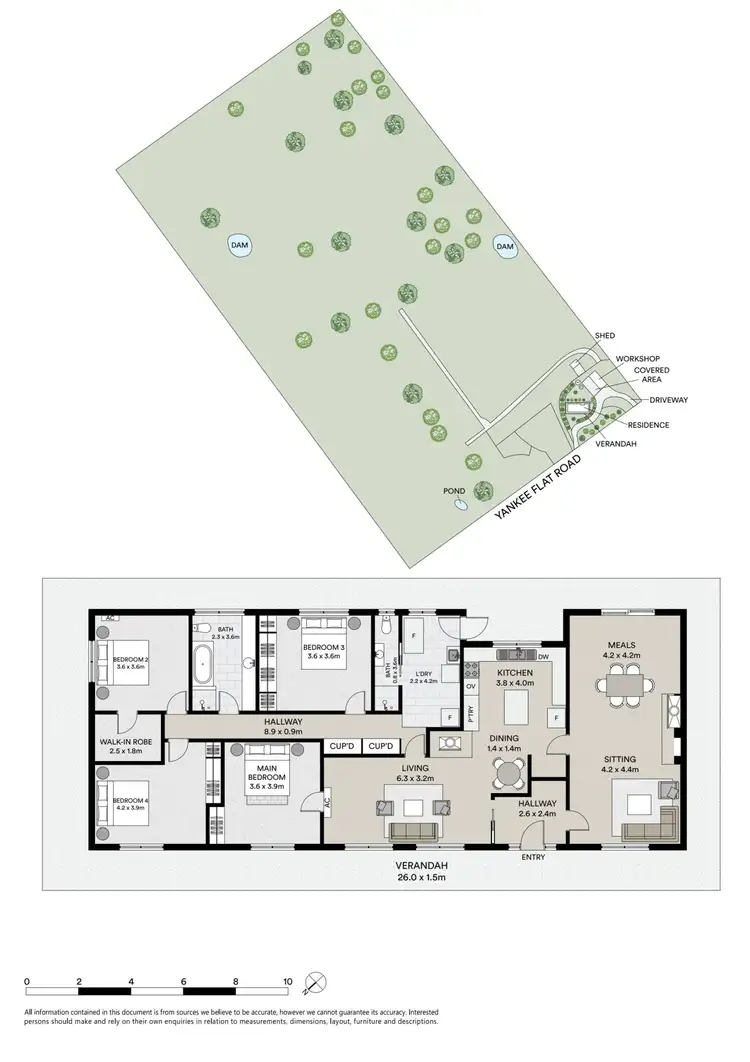 Floorplan of Homely house listing, 135 Yankee Flat Road, Navigators VIC 3352