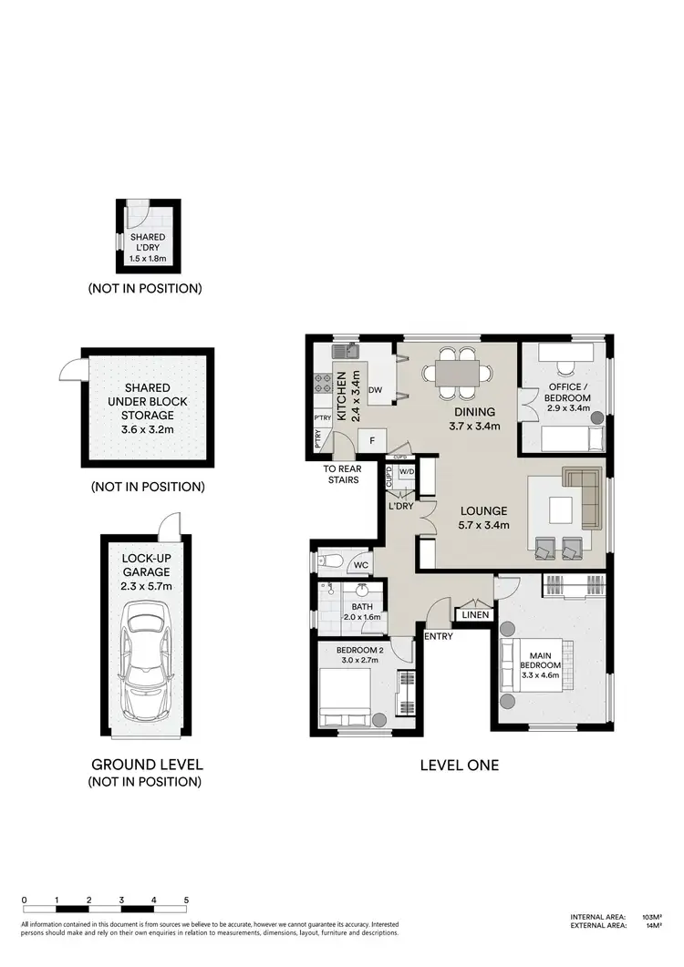 Floorplan of Homely apartment listing, 2/60 Fairlight Street, Fairlight NSW 2094