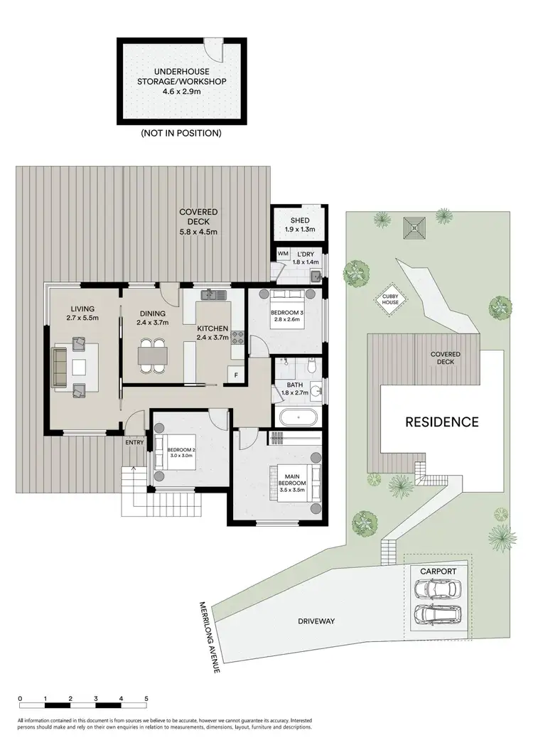Floorplan of Homely house listing, 14 Merrilong Avenue, Mount Kuring-Gai NSW 2080