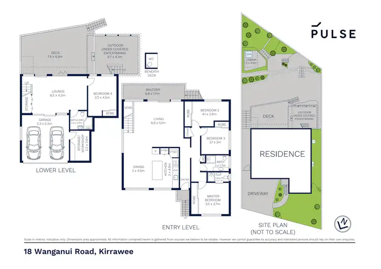 Floorplan of Homely house listing, 18 Wanganui Road, Kirrawee NSW 2232