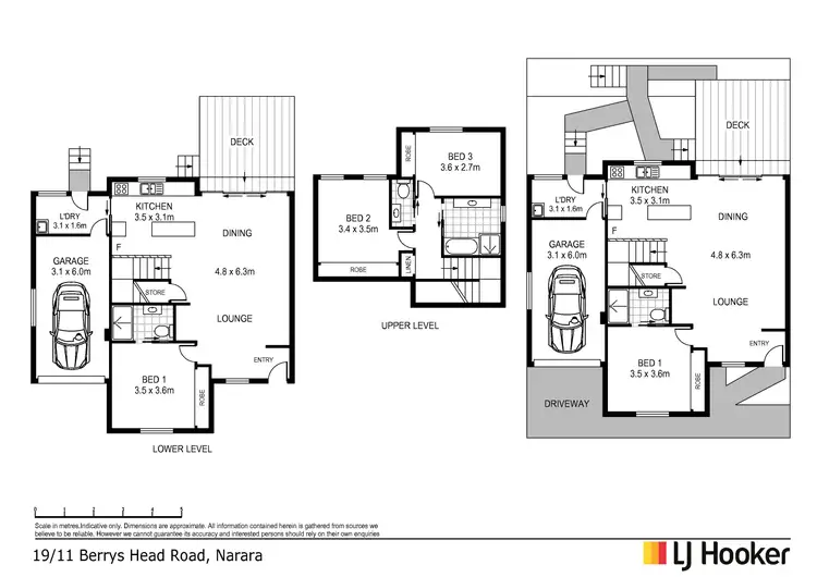 Floorplan of Homely townhouse listing, 19/11 Berrys Head Road, Narara NSW 2250