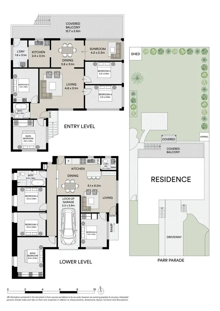 Floorplan of Homely house listing, 4 Parr Parade, Narraweena NSW 2099