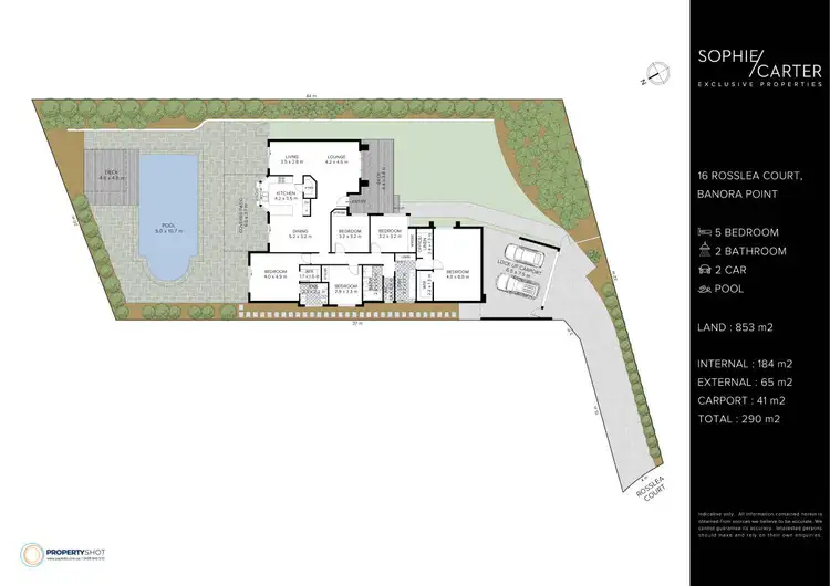 Floorplan of Homely house listing, 16 Rosslea Court, Banora Point NSW 2486