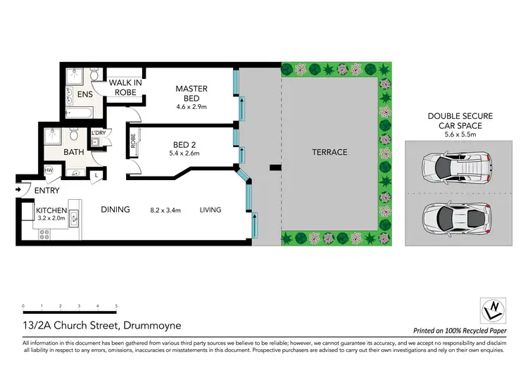 Floorplan of Homely apartment listing, 13/2A Church Street, Drummoyne NSW 2047