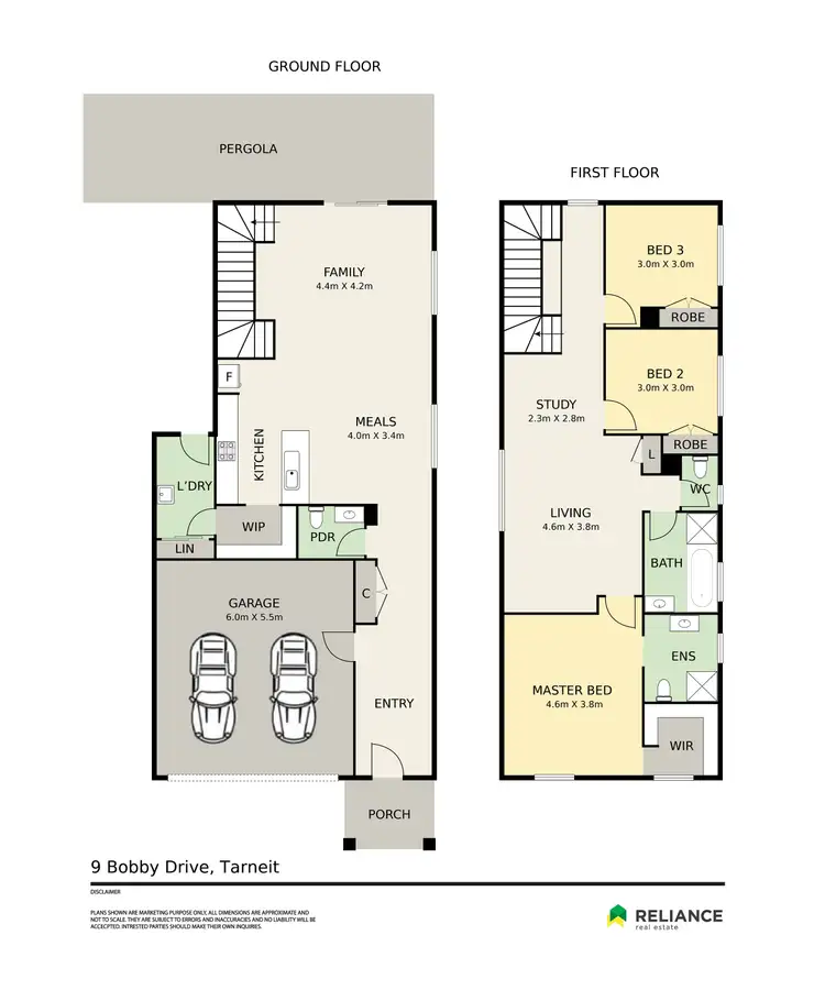 Floorplan of Homely house listing, 9 Bobby Drive, Tarneit VIC 3029