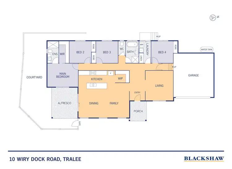 Floorplan of Homely house listing, 10 Wiry Dock Road, Tralee NSW 2620