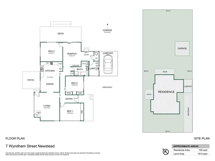 Floorplan of Homely house listing, 7 Wyndham Street, Newstead VIC 3462