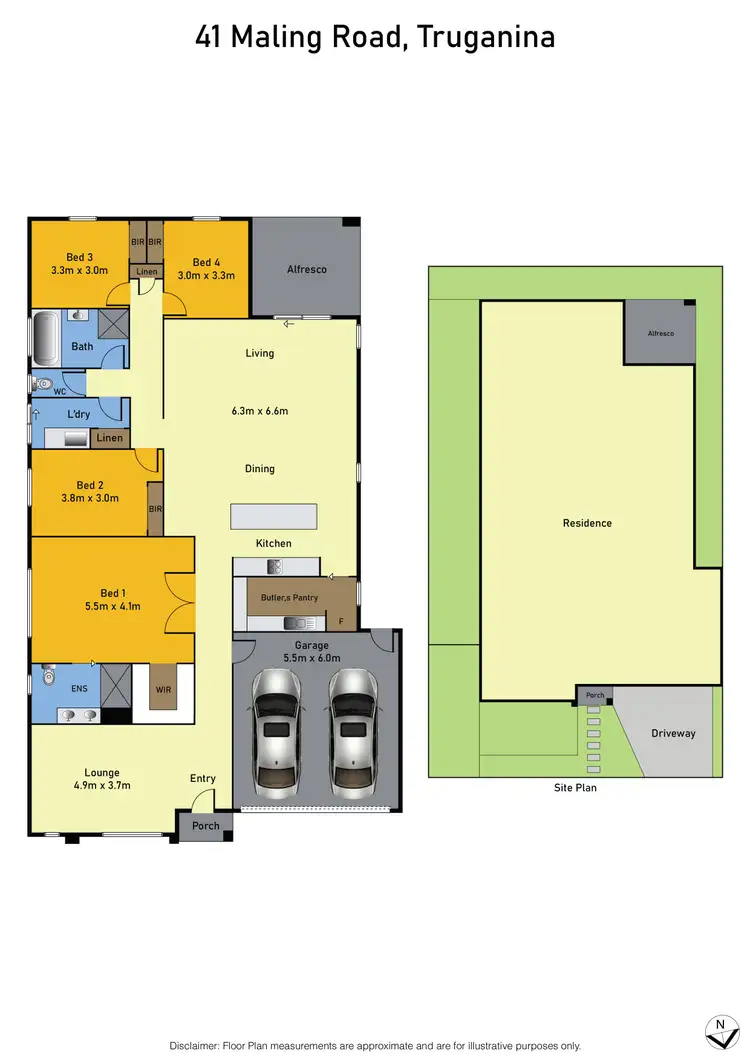 Floorplan of Homely house listing, 41 Maling Road, Truganina VIC 3029