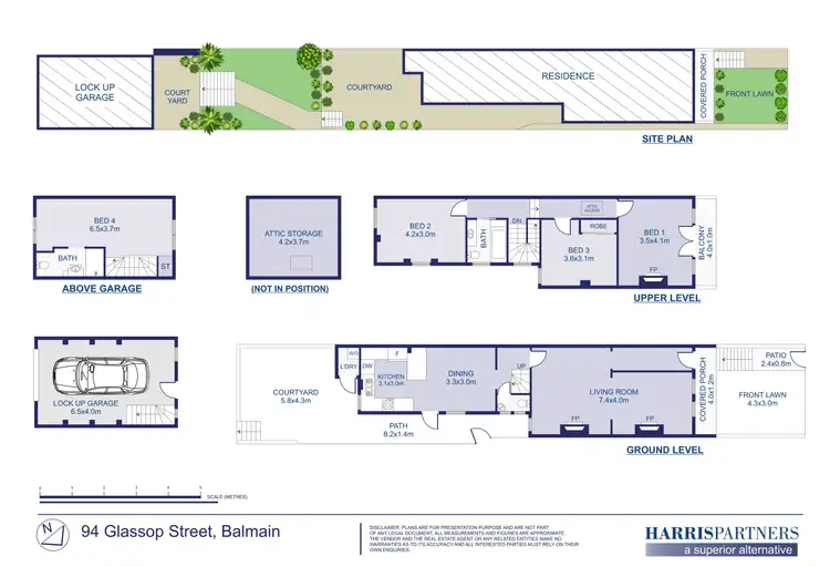 Floorplan of Homely house listing, 94 Glassop Street, Balmain NSW 2041