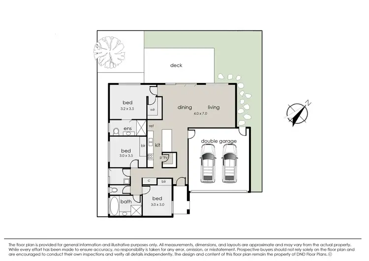 Floorplan of Homely townhouse listing, 2/39 Colstan Court, Mount Eliza VIC 3930