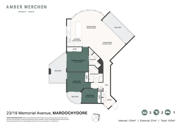 Floorplan of Homely apartment listing, 23/19 Memorial Avenue, Maroochydore QLD 4558