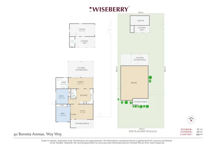 Floorplan of Homely house listing, 40 Boronia Avenue, Woy Woy NSW 2256